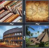 4 Pics 1 Word Levels Ancient