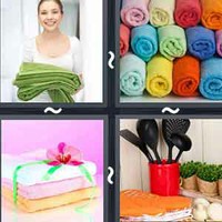 4 Pics 1 Word Levels Towels