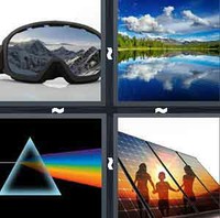 4 Pics 1 Word Levels Reflect