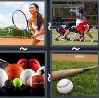 4 Pics 1 Word Levels Sports