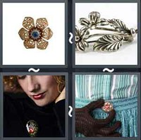 4 Pics 1 Word Levels Brooch
