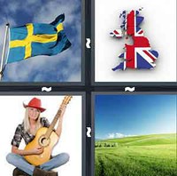 4 Pics 1 Word Levels Country