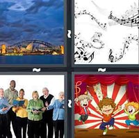 4 Pics 1 Word Levels Musical