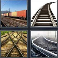 4 Pics 1 Word Railway