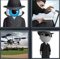 4 Pics 1 Word Levels Spy