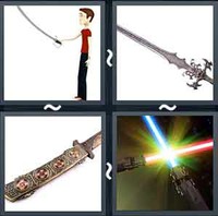 4 Pics 1 Word Levels Saber