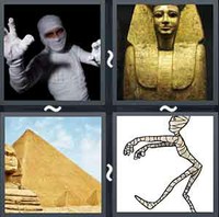 4 Pics 1 Word Mummy