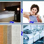 Whats the Word Linen