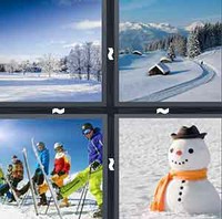 4 Pics 1 Word Levels Snow