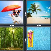 4 Pics 1 Word Levels Summer