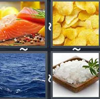 4 Pics 1 Word Levels Salty