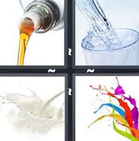 4 Pics 1 Word Levels Fluid