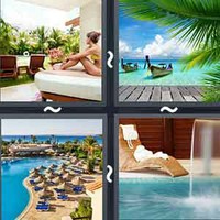 4 Pics 1 Word Levels Resort