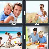 4 Pics 1 Word Levels Dad