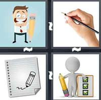 4 Pics 1 Word Levels Pencil