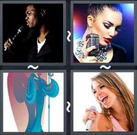 4 Pics 1 Word Levels Singer