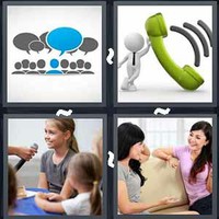 4 Pics 1 Word Talk