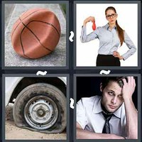 4 Pics 1 Word Deflated