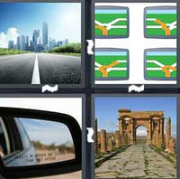 4 Pics 1 Word Levels Road