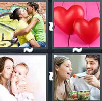 4 Pics 1 Word Levels Love
