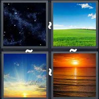 4 Pics 1 Word Levels Sky