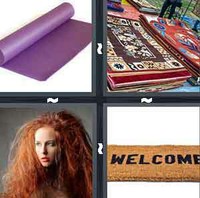4 Pics 1 Word Mat