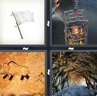 4 Pics 1 Word Levels Cave