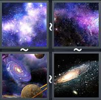 4 Pics 1 Word Levels Galaxy