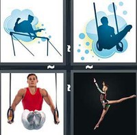 4 Pics 1 Word Levels Gymnast