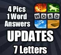 whats the word answers 4 pics 1 word 7 letters