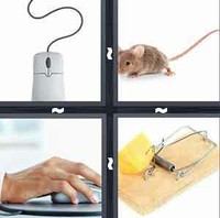 4 Pics 1 Word Mouse