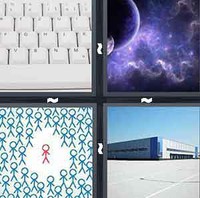4 Pics 1 Word Space
