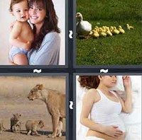 4 Pics 1 Word Mother