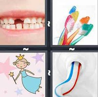 4 Pics 1 Word Tooth