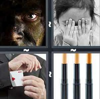4 Pics 1 Word Conceal