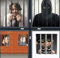 4 Pics 1 Word Jail
