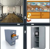 4 Pics 1 Word Cabinet