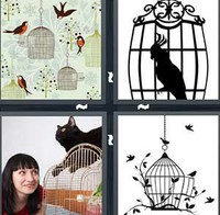 4 Pics 1 Word Birdcage