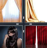 4 Pics 1 Word Curtain