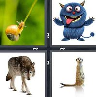 4 Pics 1 Word Creature