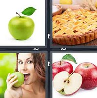 4 Pics 1 Word Apple