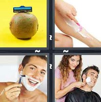4 Pics 1 Word Shave