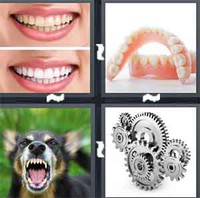 4 Pics 1 Word Teeth 