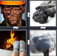 4 Pics 1 Word Coal 