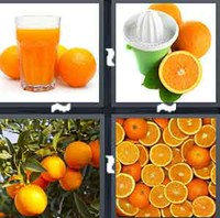 4 Pics 1 Word Oranges 