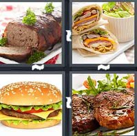 4 Pics 1 Word Meat 