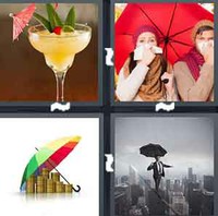 4 Pics 1 Word Umbrella 