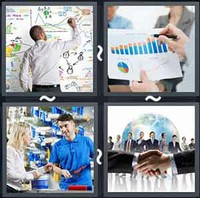 4 Pics 1 Word Business 
