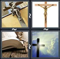 4 Pics 1 Word Crucifix 