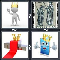 4 Pics 1 Word Crowned 